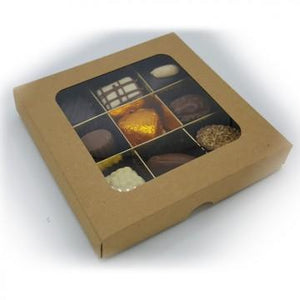 9 ambachtelijke bonbons in luxe Craftbox - bonbons -chocolade - Chocoladebox.nl