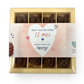 Chocoladeduimpjes – Dag van de Zorg 12 mei - Chocoladebox.nl