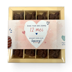 Chocoladeduimpjes – Dag van de Zorg 12 mei - Chocoladebox.nl