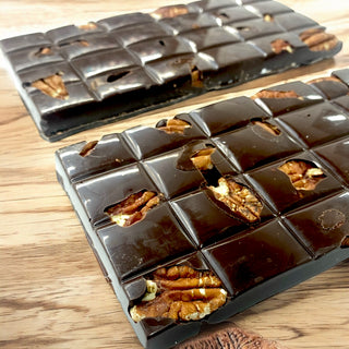 Chocoladereep Puur Pecan - Chocoladebox.nl