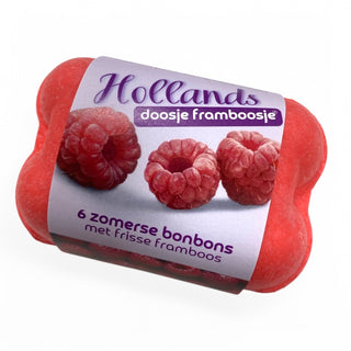 Hollands doosje Framboosje - Chocoladebox.nl