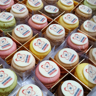 Macaron de Paris met logo (vanaf 40 stuks) - Macaronstore.nl
