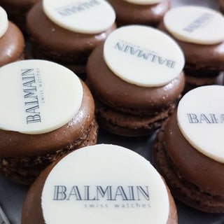 Macaron de Paris met logo (vanaf 40 stuks) - Macaronstore.nl