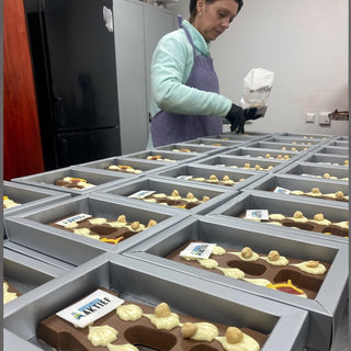Luxe Chocoladeletter 225 Gram voor Bedrijven (A t/m Z) - Chocoladebox.nl