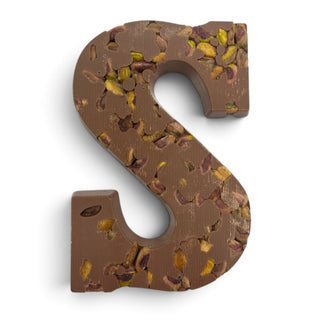 Luxe Chocoladeletter Melk Pistache