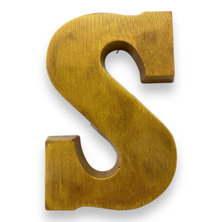 Gouden chocoladeletter Melkchocolade