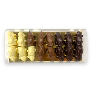 Chocolate Sintjes 3 flavors 16 pieces Mailbox post