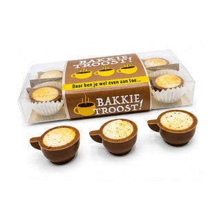 Bakkie Troost – 8 Gevulde Bonbonkopjes met Sinaasappelvulling