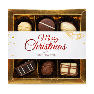 Merry Christmas Belgische bonbons Brievenbuspost