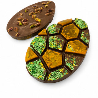 Paasei Tablet Pistache – Brievenbus Chocolade Paasgeschenk - Chocoladebox.nl