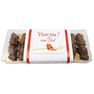 Chocolade Sintjes chocolade 16 stuks Brievenbuspost - Chocoladebox.nl