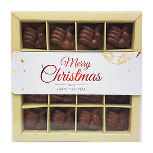 Merry Christmas Chocolate Thumbs Mailbox Mail