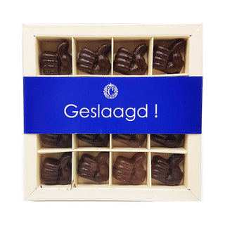Chocoladeduimpjes.  Geslaagd! - Chocoladebox.nl