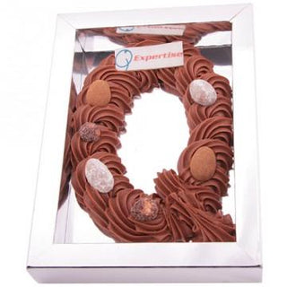 Chocolade-Room gespoten letter 200 gram Melk - bonbons -chocolade - Chocoladebox.nl