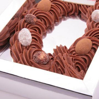 Chocolade-Room gespoten letter 200 gram Melk - bonbons -chocolade - Chocoladebox.nl