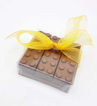 Chocolade Lego in geschenkbox 180 gram - Chocoladebox.nl