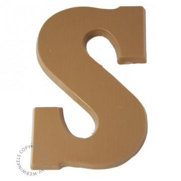 Luxury Chocolate Letter 200 grams Milk without decoration