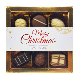 Merry Christmas Belgische bonbons Brievenbuspost - Chocoladebox.nl