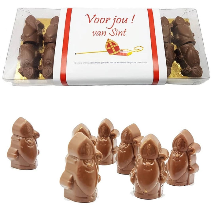 Chocolade Sintjes Melkchocolade 16 stuks Brievenbuspost
